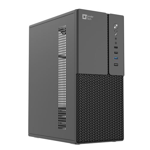 00 GABINETE LEADERTECH MICRO ATX LT-302C USB 3.0 SEM FONTE PRETO
