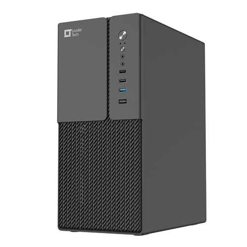 GABINETE LEADERTECH MICRO ATX LT-302C USB 3.0 SEM FONTE PRETO