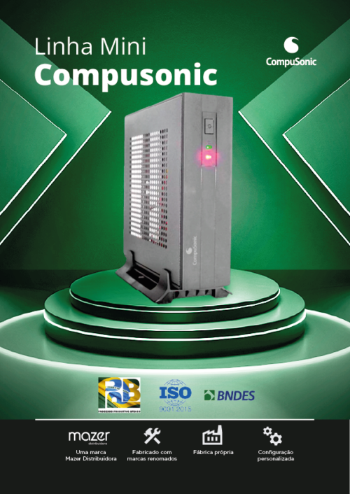 01 COMPUTADOR COMPUSONIC MINI(IPX4020G / 4GB DDR4 / SSD 256GB M.2 NVME / 60W)1P SERIAL