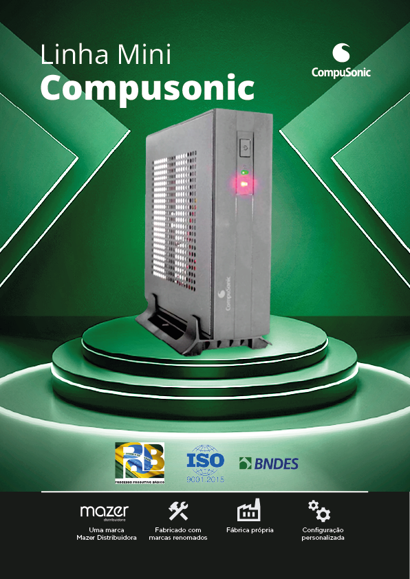 COMPUTADOR COMPUSONIC MINI(IPX4020G / 4GB DDR4 / SSD 256GB M.2 NVME / 60W)1P SERIAL
