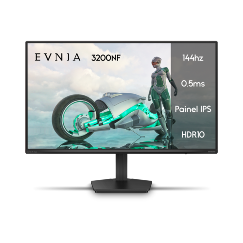 01 MONITOR PHILIPS GAMER EVNIA 24 LED 24M2N3200NF/57 / IPS / HDMI / DISPLAY PORT / VESA / 144HZ / 0.5 MS