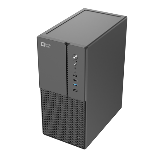 GABINETE LEADERTECH MICRO ATX LT-302C USB 3.0 SEM FONTE PRETO
