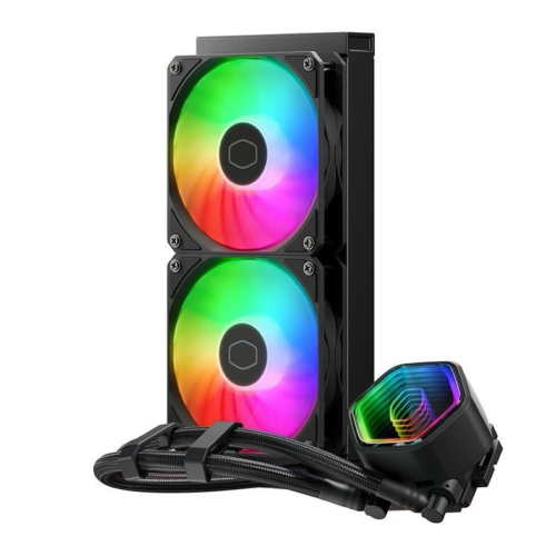 WATER COOLER MASTERLIQUID 240 CORE II ARGB 24CM PRETO COOLER MASTER