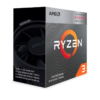 PROCESSADOR AMD RYZEN 3 3200G 3.6GHZ (4.0GHZ), 4 NUCLEOS, 6MB CACHE, AM4, COM COOLER, COM VIDEO, YD3200C5FHBOX