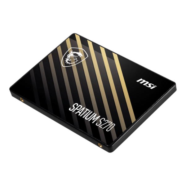 03 SSD MSI SPATIUM 480GB S270 SATA3 2,5 7MM LEITURA 500MB/S GRAVACAO 450MB/S