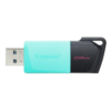 PEN DRIVE KINGSTON DATATRAVELER EXODIA 256GB PRETO/VERDE - USB 3.2 - DTXM/256GB