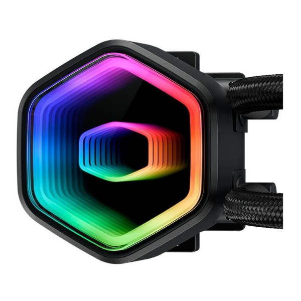 03 WATER COOLER MASTERLIQUID 240 CORE II ARGB 24CM PRETO COOLER MASTER
