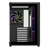 03 GABINETE GAMER MINI ITX / MINI DTX / MICRO ATX, ATX SEM FONTE ELITE 600 PRETO/ARGB COOLER MASTER