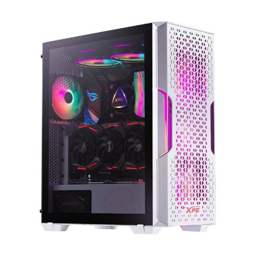 01 GABINETE GAMER MICRO ATX/ ATX/ MINI ITX SEM FONTESTARKER AIR BRANCO XPG